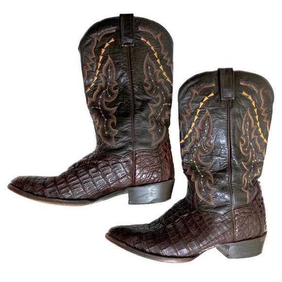 Dan Post Other - Dan Post Brown Leather Cowboy Boots